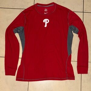 Nike Pro Philadelphia Phillies long sleeve shirt - Size XXL